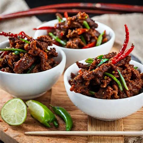  Chilli Pepper Stir-Fried Beef: Czy Ostre Papryki Wraz Z Wołowiną Mogą Stworzyć Niebiańską Symfonię Smaków?