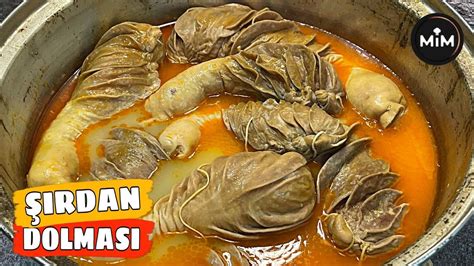  Şırdan Dolması!  Wyśmienite połączenie aromatycznego mięsa z delikatnym ryżem w uroczej otoczce